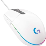 Logitech G G102 2nd Gen Light Sync Gaming Mouse, Wired, 8000 DPI, 6 Programmable Buttons, RGB